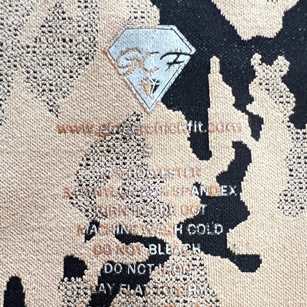 GCF Vienna Textured Leggings Very Stretchy and Comfortable Size S - Picture 4 of 4